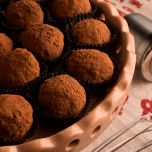 Trufa de chocolate belga